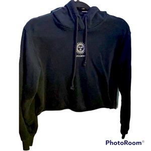 Hollister crop hoodie